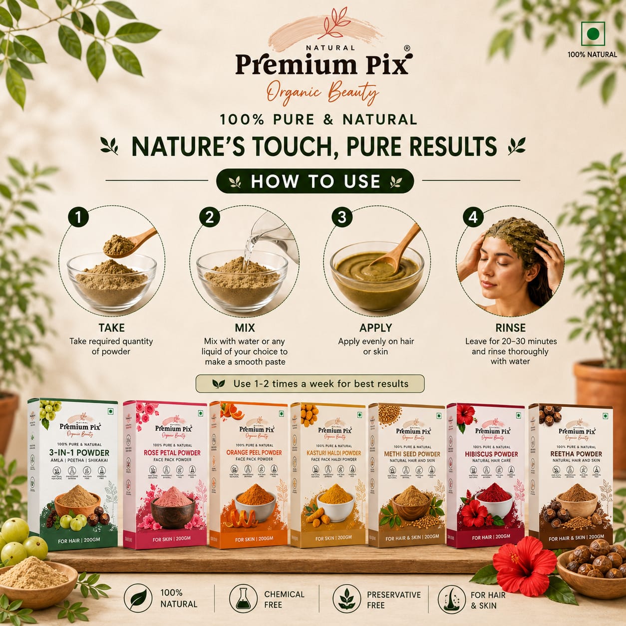 Premium Pix Organic Beauty